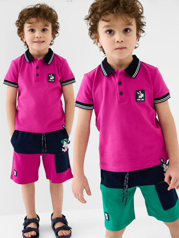 Шорты трикотажные для мальчиков, 2 шт в комплекте