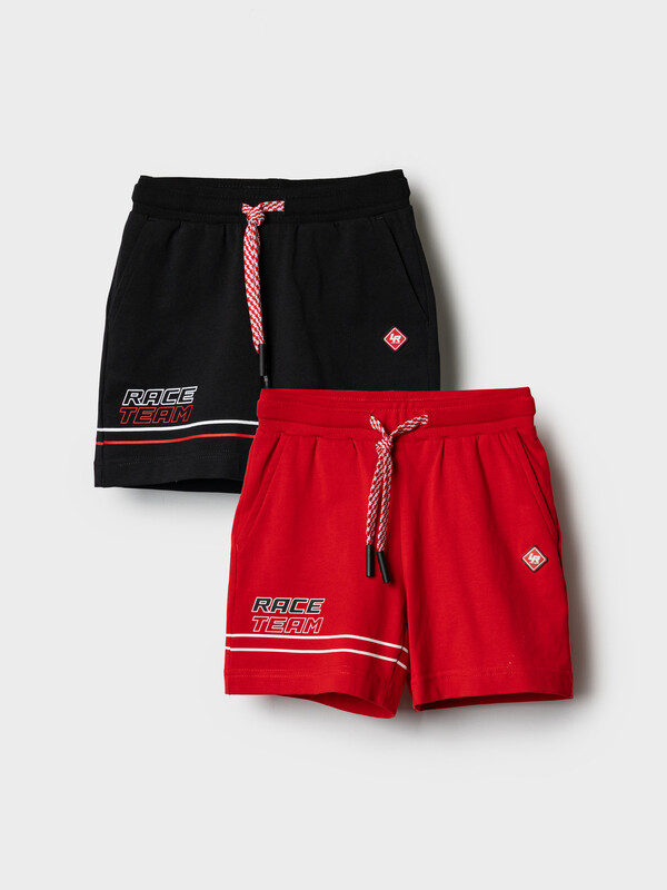 Шорты трикотажные для мальчиков, 2 шт в комплекте