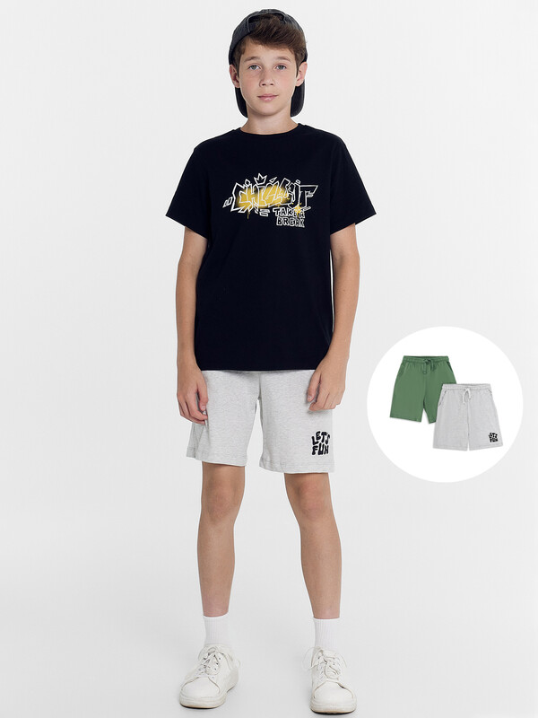 ШОРТЫ ДЛЯ МАЛЬЧИКОВ 2ШТ. 133330-2