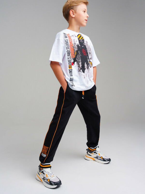 Брюки трикотажные для мальчиков