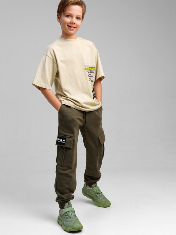 Брюки трикотажные для мальчиков