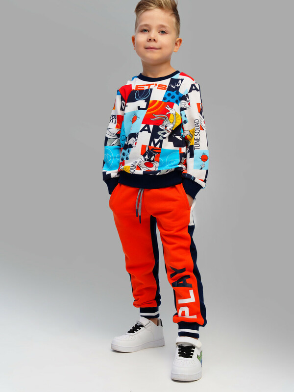 Брюки трикотажные для мальчиков