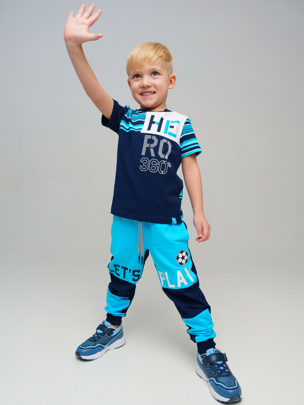 Брюки трикотажные для мальчиков