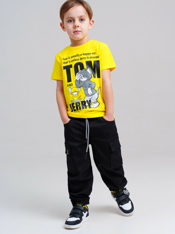 Брюки текстильные для мальчиков