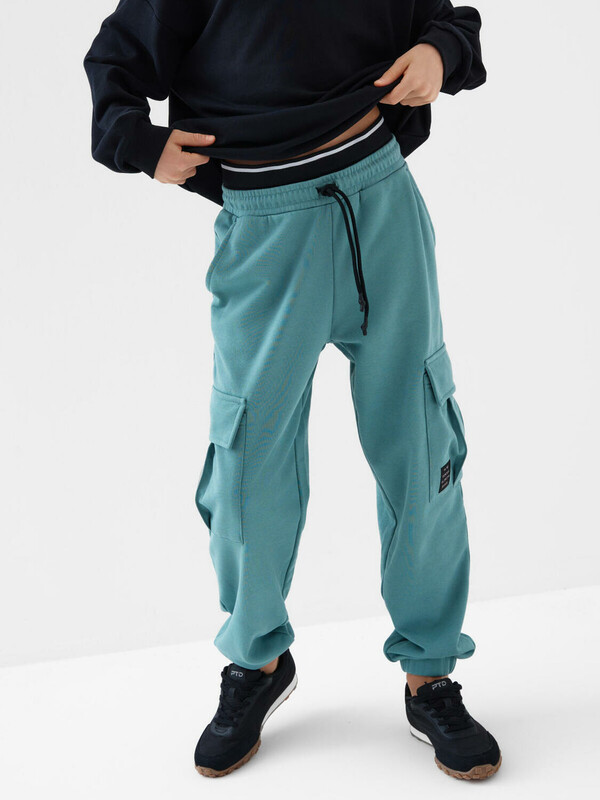 Брюки трикотажные для мальчиков