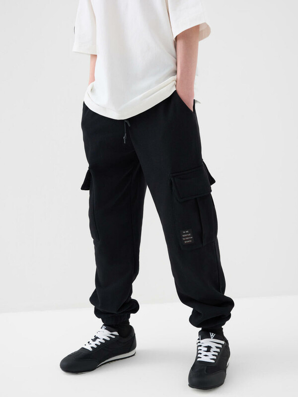 Брюки трикотажные для мальчиков