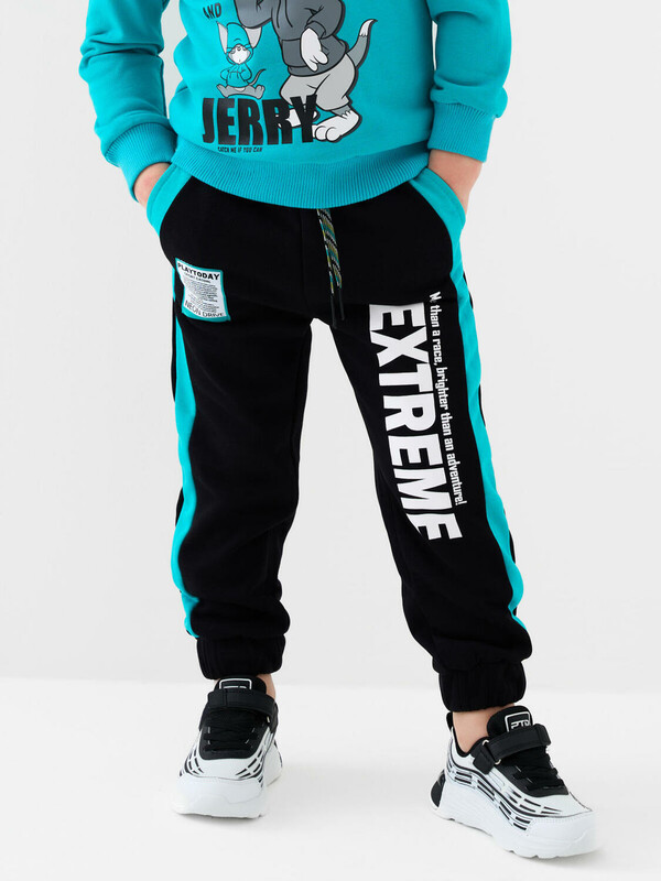 Брюки трикотажные для мальчиков