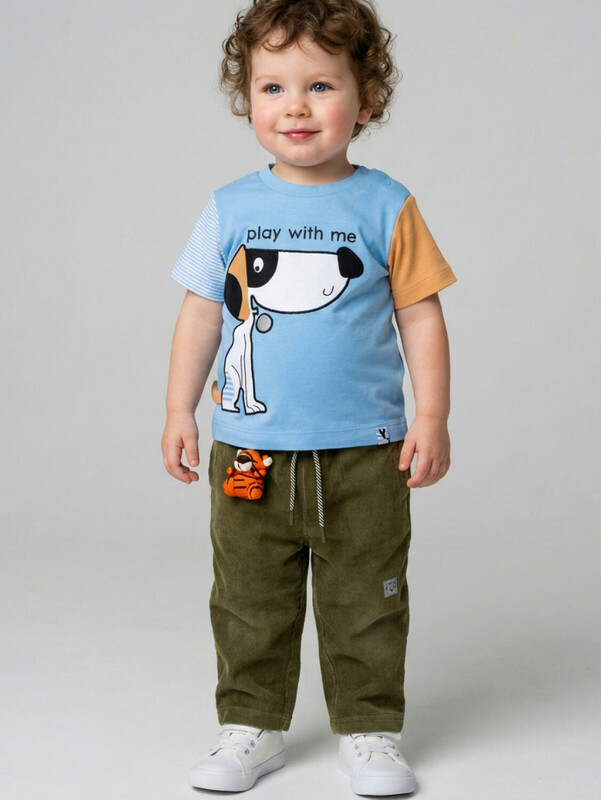 Брюки детские трикотажные для мальчиков