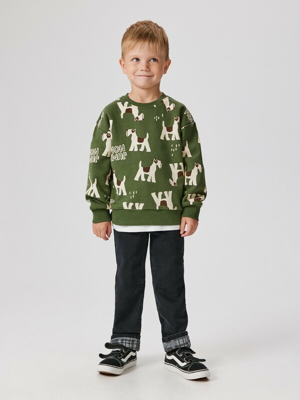 Брюки джинсовые (утепленные) детские для мальчиков Don