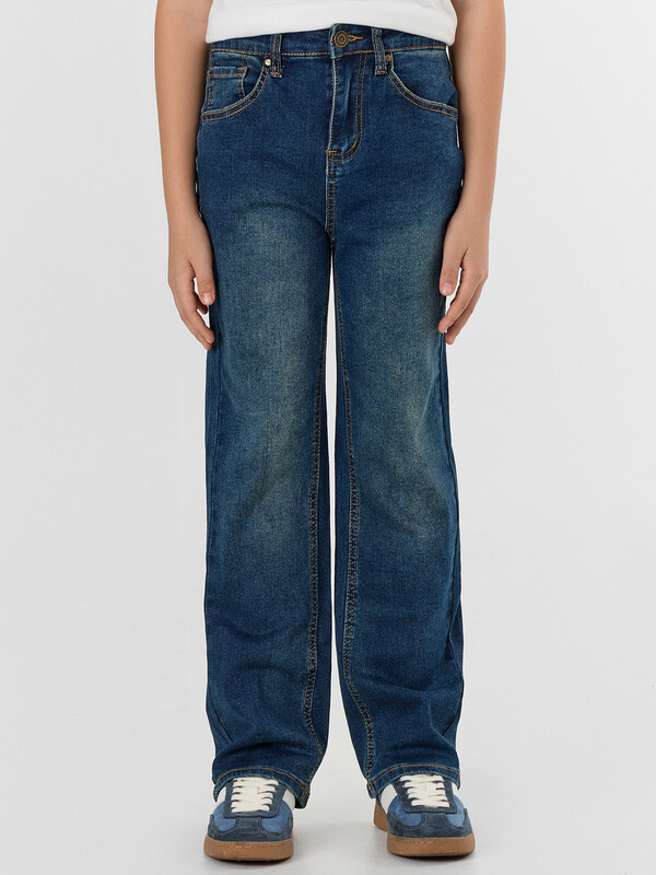 БРЮКИ ДЖИНСОВЫЕ ДЛЯ МАЛЬЧИКОВ 2025-2DTB101-2t