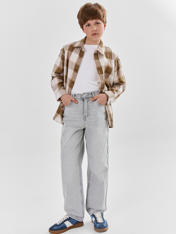 ДЖИНСЫ ДЛЯ МАЛЬЧИКОВ (осенне-зимний ассортимент) 2026-1DTB301-5