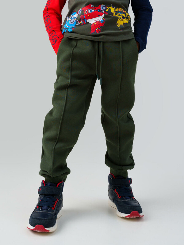 Брюки трикотажные для мальчиков