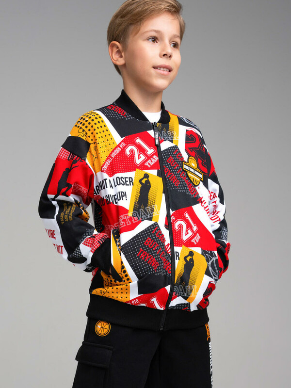 Толстовка трикотажная для мальчиков