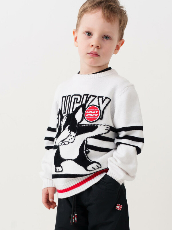Джемпер трикотажный для мальчиков