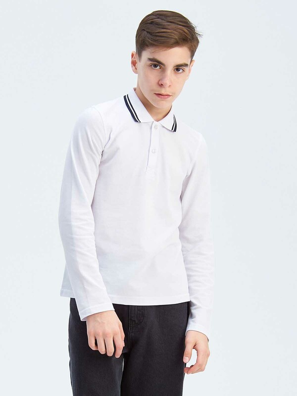 12961 Поло с длинными рукавами T656.01