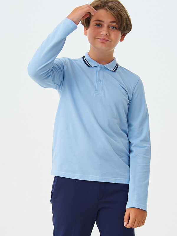 12962 Поло с длинными рукавами T656.02