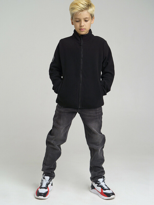 Толстовка из флиса на молнии для мальчика