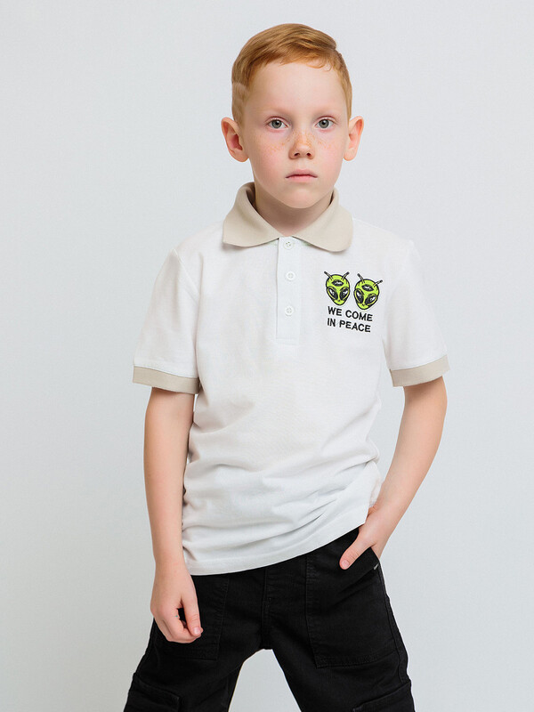 Футболка с коротким рукавом для мальчика (0006_ЛС24)