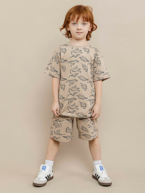 Футболка с коротким рукавом для мальчика (001_ЛС25)