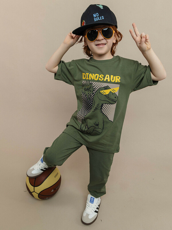 Футболка с коротким рукавом для мальчика (002_ЛС25)