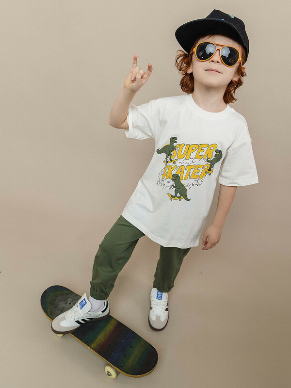 Футболка с коротким рукавом для мальчика (003_ЛС25)