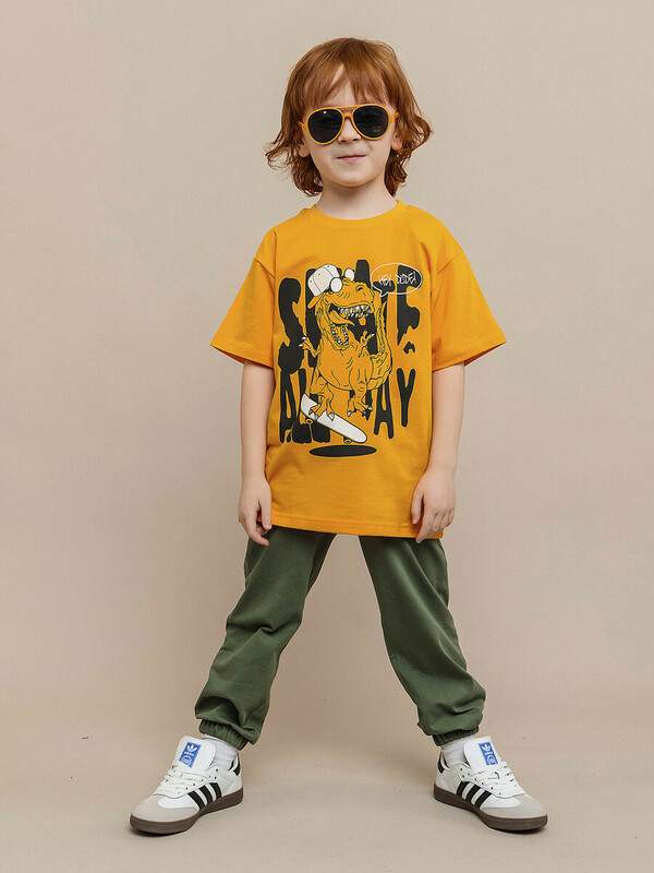 Футболка с коротким рукавом для мальчика (004_ЛС25)