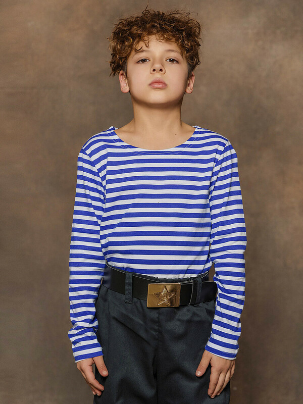 Футболка для мальчика с длинным рукавом (02712_BAT)