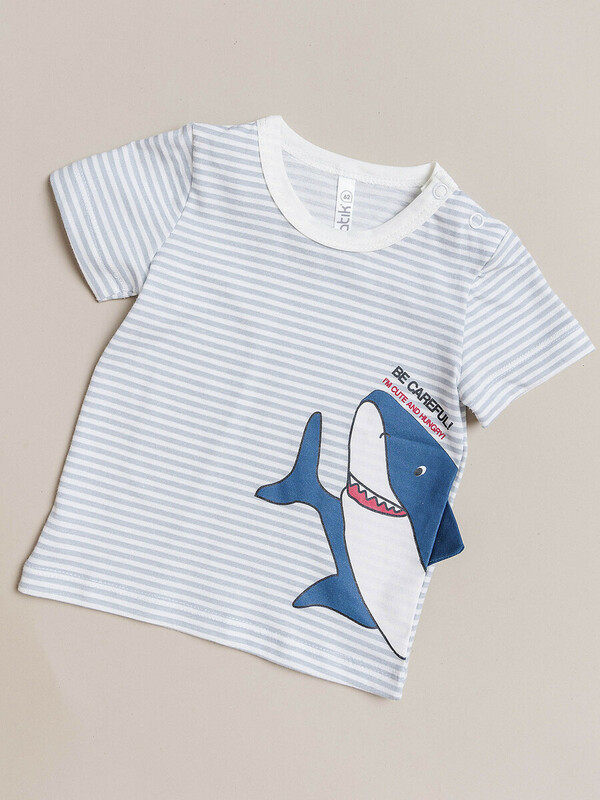 Футболка с коротким рукавом для мальчика (047_ЛН25)