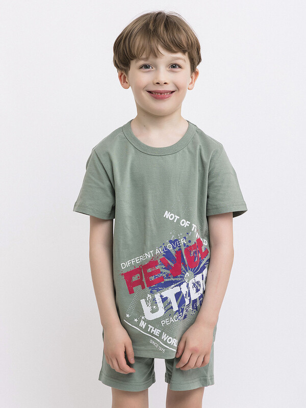 Футболка с коротким рукавом для мальчика (062_БК25)