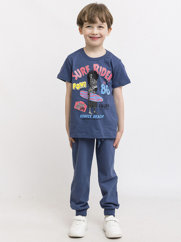 Футболка с коротким рукавом для мальчика (065_БК25)