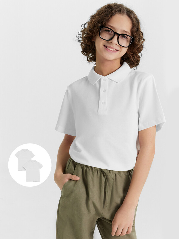 ПОЛО ДЛЯ МАЛЬЧИКОВ (2ШТ.) 113430/1-2