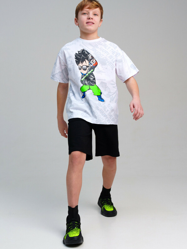 Фуфайка трикотажная для мальчиков (футболка)