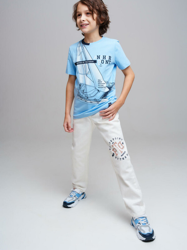 Фуфайка трикотажная для мальчиков (футболка)