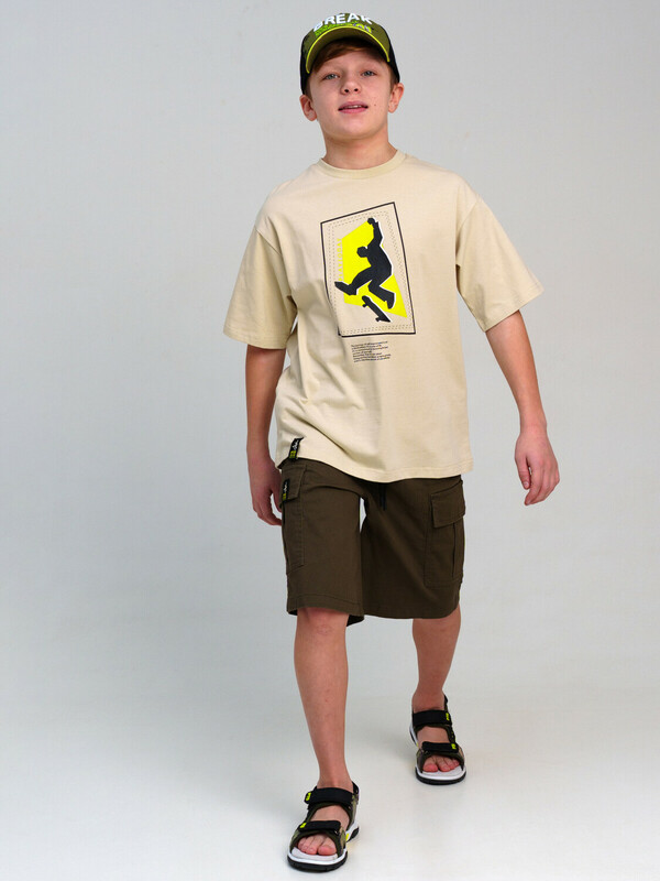 Фуфайка трикотажная для мальчиков (футболка)