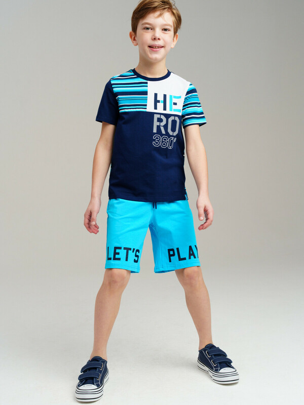 Фуфайка трикотажная для мальчиков (футболка)