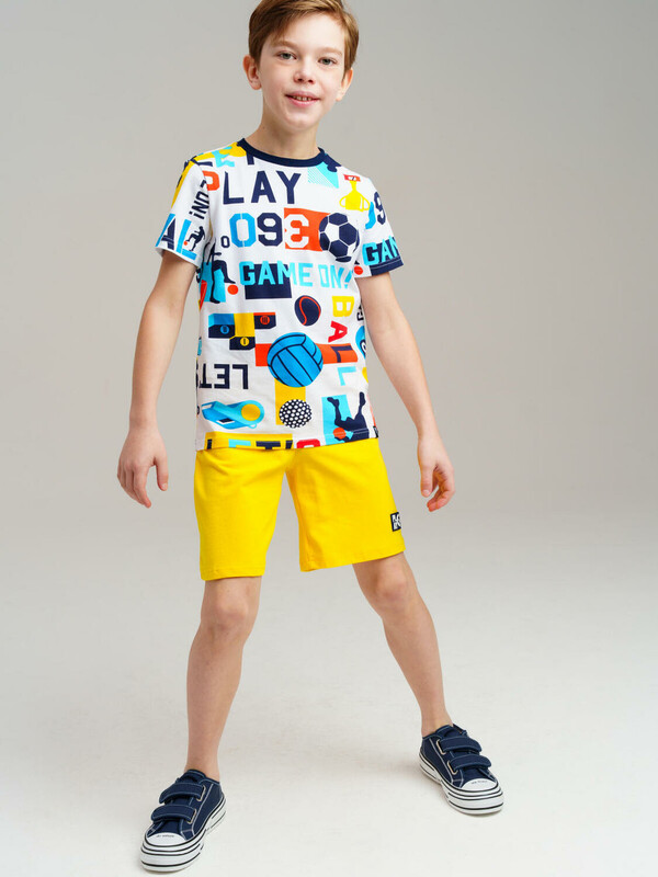 Фуфайка трикотажная для мальчиков (футболка)