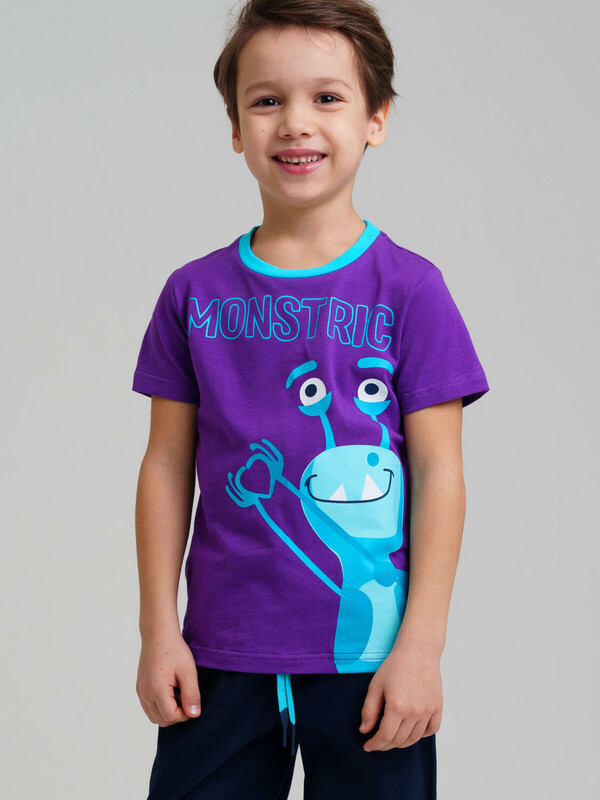 Фуфайка трикотажная для мальчиков (футболка)