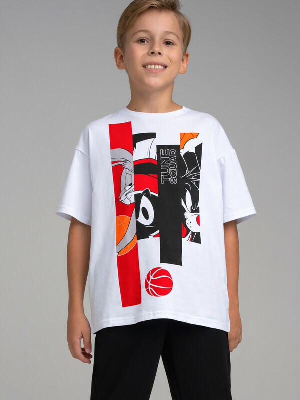 Фуфайка трикотажная для мальчиков (футболка)