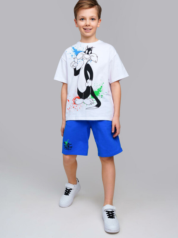 Фуфайка трикотажная для мальчиков (футболка)