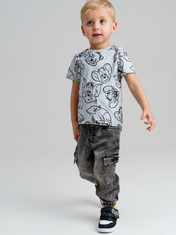 Джемпер детский трикотажный для мальчиков (футболка)