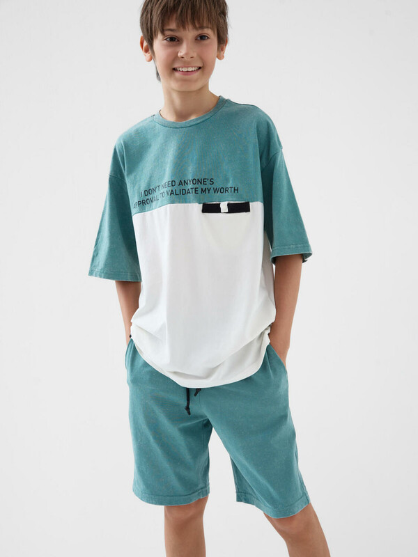 Фуфайка трикотажная для мальчиков (футболка)