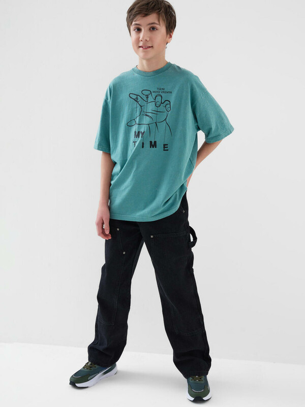 Фуфайка трикотажная для мальчиков (футболка)