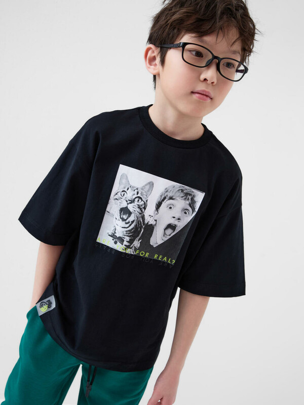 Фуфайка трикотажная для мальчиков (футболка)