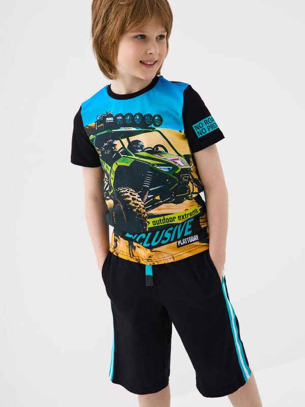 Фуфайка трикотажная для мальчиков (футболка)