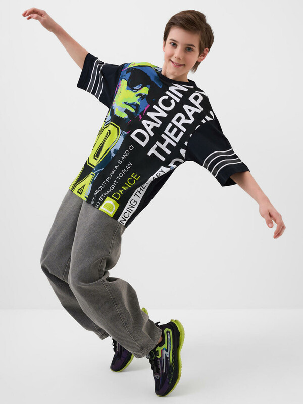 Фуфайка трикотажная для мальчиков (футболка)