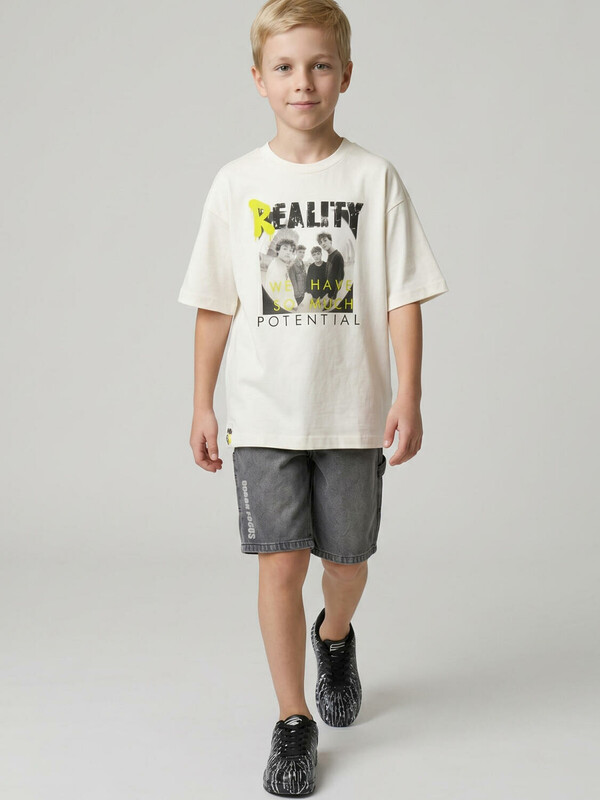 Фуфайка трикотажная для мальчиков (футболка)