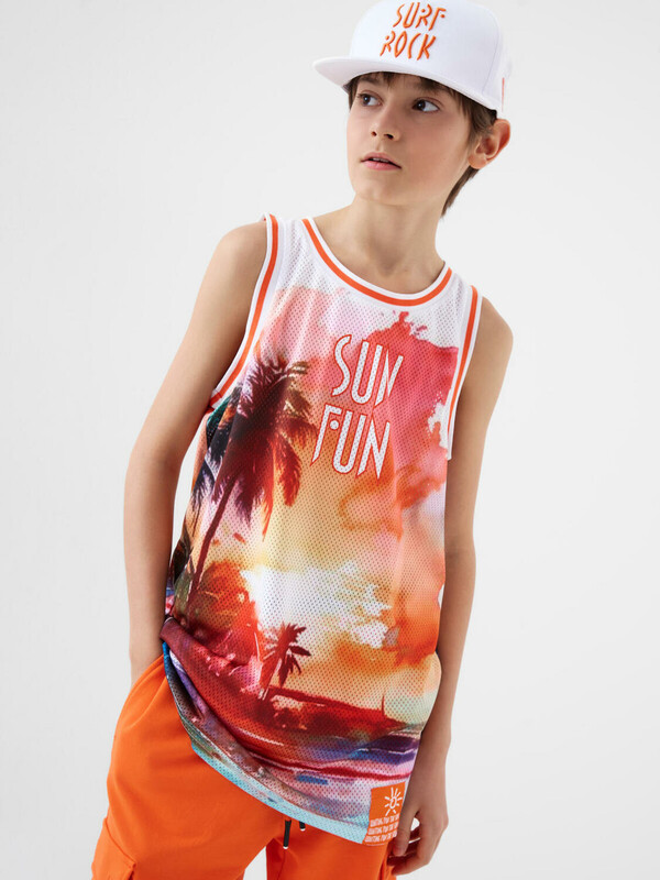 Майка трикотажная для мальчиков