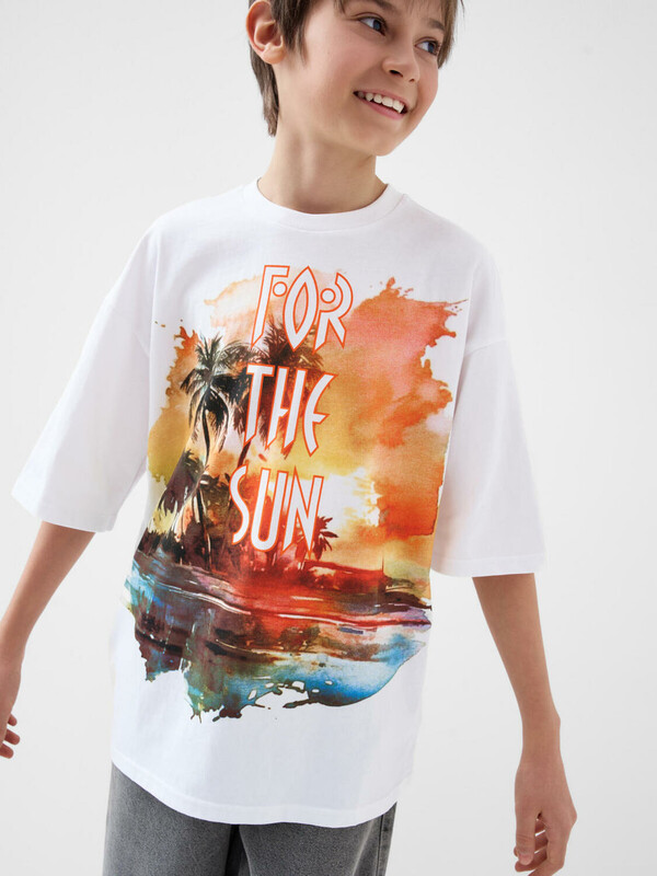 Фуфайка трикотажная для мальчиков (футболка)