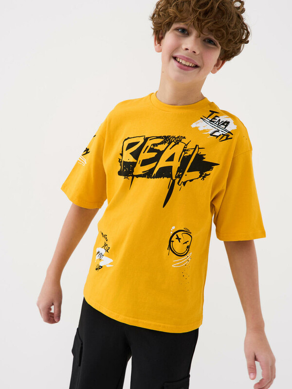 Фуфайка трикотажная для мальчиков (футболка)