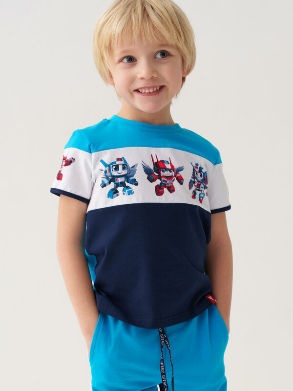 Фуфайка трикотажная для мальчиков (футболка)